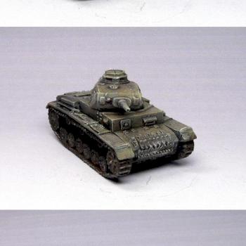 Flames of War FOW Panzer IIIN 15mm Scale by Ghostpainter