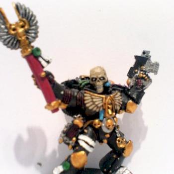 Space Marine Chaplain by imm0rtal reaper