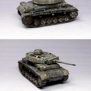 Flames of War FOW Panzer IIIM 15mm Scale by Ghostpainter