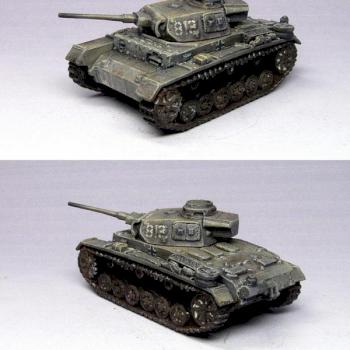 Flames of War FOW Panzer IIIL 15mm Scale by Ghostpainter