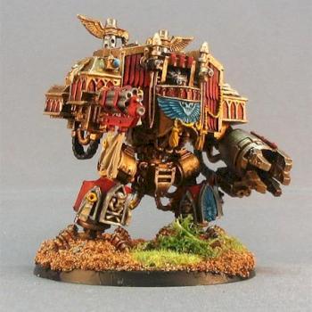 Grey Knight Venerable Dreadnought by fortress miniatures