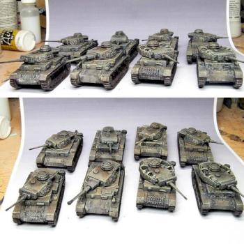 Flames of War FOW Start of my Panzerkompanie by Ghostpainter