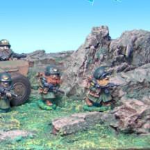 Olleys Armies SF Scrunts with Old Crow Vehicles by bolley