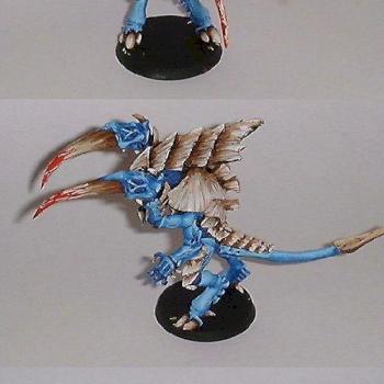 Hive Tyrant - Colour scheme test by DayDrum