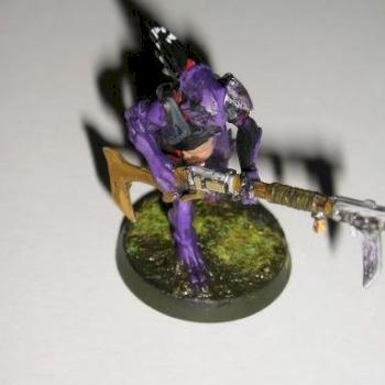 My first speed painted kroot by matthew5276