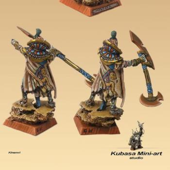 Khemri Tomb King - Morfaer IV by Kubasa