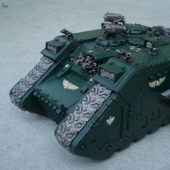 Dark Angels Land Raider by cygnus46