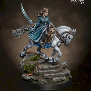 Arwen Mounted by Alexi Z