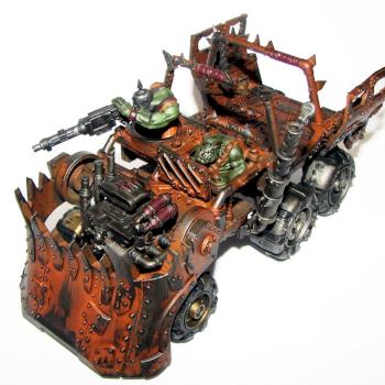 Ork Trukk with Reinforced Ram by bobsacks