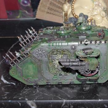 land raider de nurgle by systopus