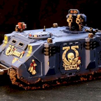 Ultramarines Command Razorback (better picture) by Vitulv