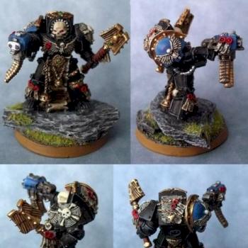 Terminator Chaplain W40K by Tin-Bucket