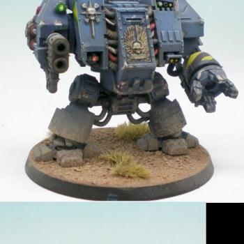 Ultramarines Dreadnought / Cybot by CyAniDe