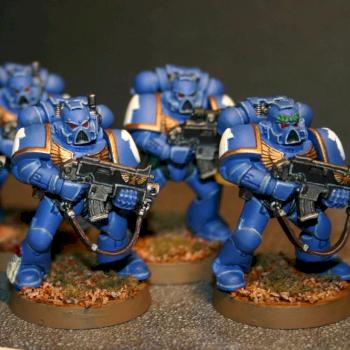 My first Space Marine Squad by joemc3