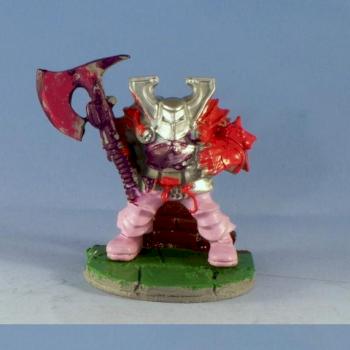 Chaos Warrior Painted by my 4 year old for charity by darklord