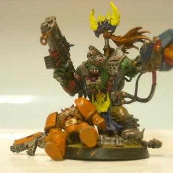 My first Ork by lomaxxdurang