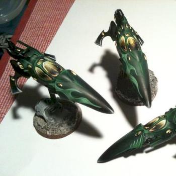 Eldar Jetbike "closed top project" multiple views by krommeldar