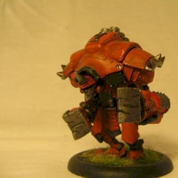 Khador heavy Steamjack by zombiepaints