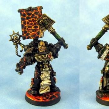 Salamanders Chaplain by CELPainting