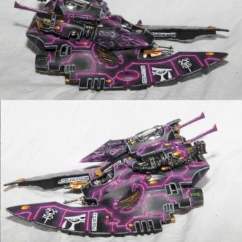 Purple Eldar fire prism by nikie