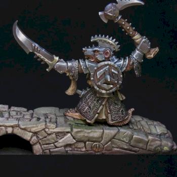 Skaven warlord Queek... by In The Middle