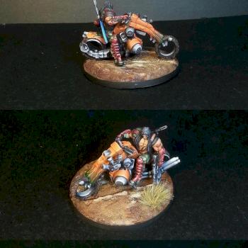 Kum Chieftain on motorcycle by Helgar