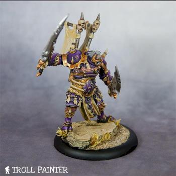 Molik Karn from a Skorne Hordes army by TrollPainter