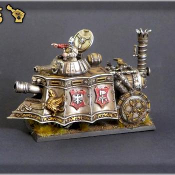 Scar_hand Painting - Empire Steam Tank by Nazroth by Nazroth