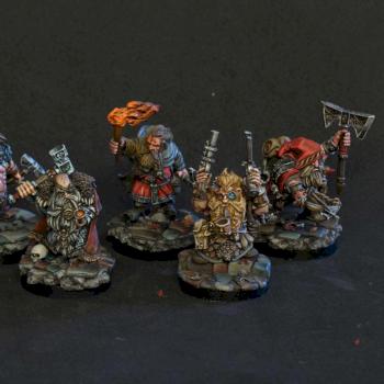 Mordheim Dwarven Treasurehunters by luferox