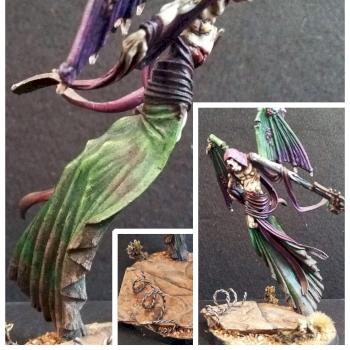 Winged Nurgle demon prince by yravalet