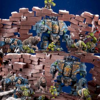 Space Wolves vs Orks diorama, MAYBUG by MaybugM