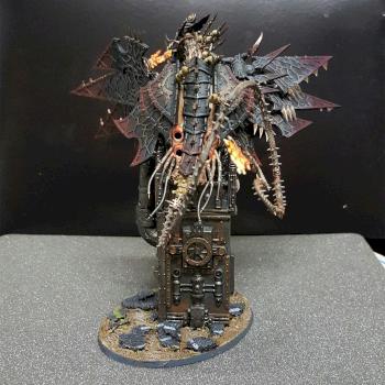 Khorne Daemonkin Helldrake Conversion by Eonblue