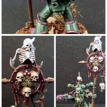 Nurgle Icon Bearer by yravalet