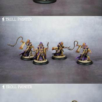 Skorne Paingiver beast handlers by TrollPainter