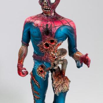 Zombie Spiderman by SCHIRAGA