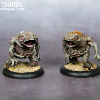 Two Agonizer from Skorne Army by TrollPainter