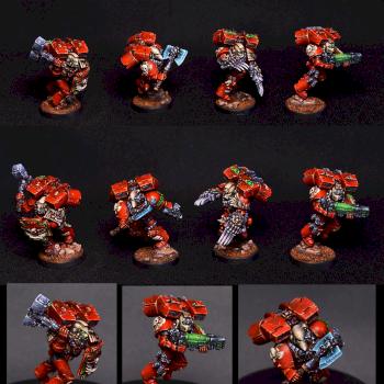 Blood Angels veterans by kommissar Manul