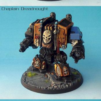 Ultramarines Chaplain Dreadnought by Tagsta