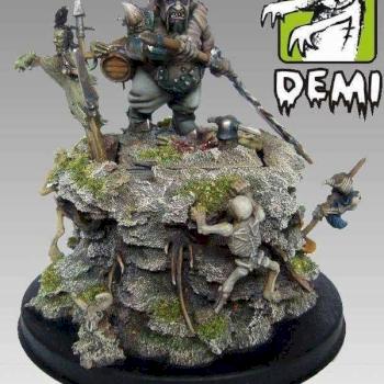 Ogre Zombie Chaos Lord of Nurgle by demi morgana