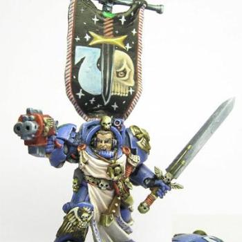 Ultramarine captain terminator by Alxin