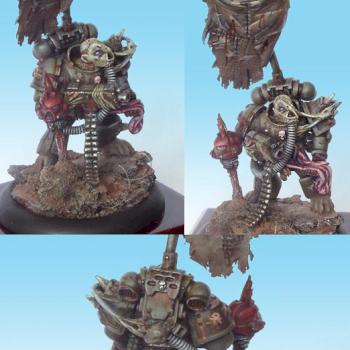 Chaos Space Marines Aspiring Champion of Nurgle by Mahon