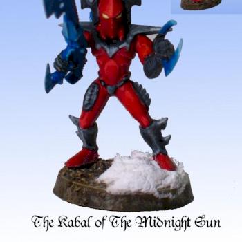 First Dark Eldar warrior by EndMntn