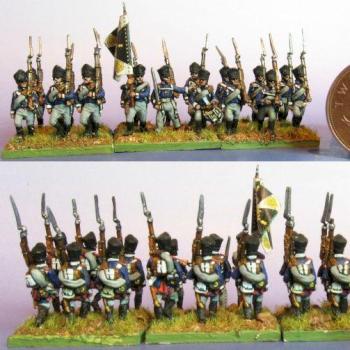 15mm Napolionic Prussian Infantry by Target