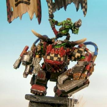 Ork Warboss Ghazgull by OrkyDave