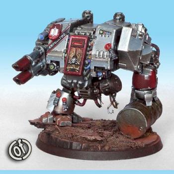 Grey Knights Venerable Dreadnought (more views) by Ana