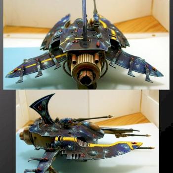 Eldar strike-fighter by ghostcrawler