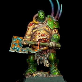 Warriors of Chaos Nurgle Chaos Lord by SCHIRAGA