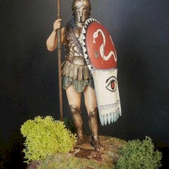 Athenean Hoplite 120mm by Stavros Zouliatis