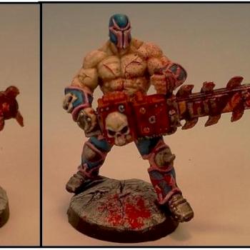 Chaos Warrior w/Chainsaw by Lou Rollins