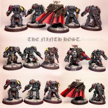 Space Wolves: Wolf Guard Terminators by The Ninth Host